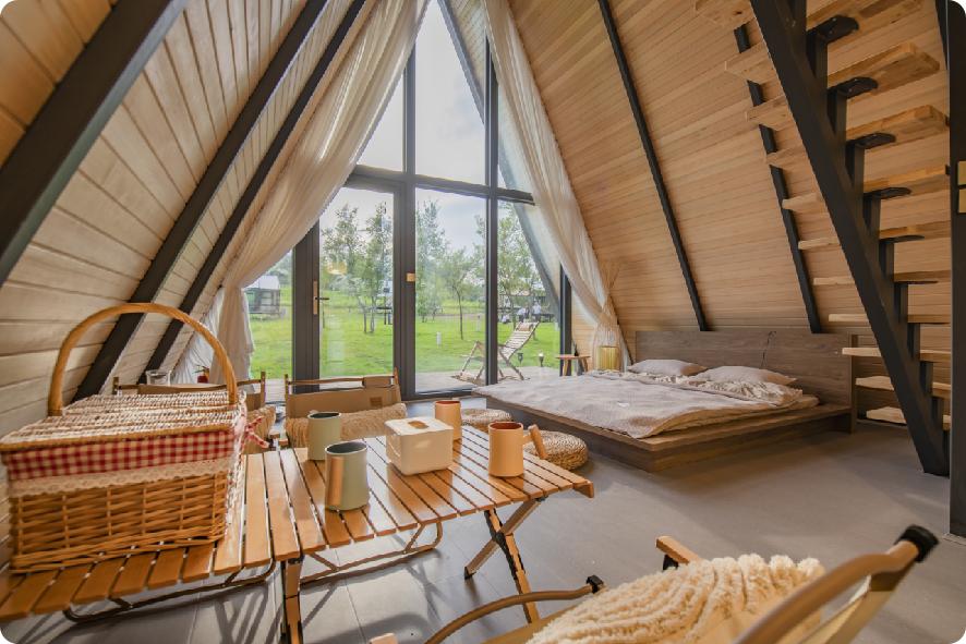 可以驱车直接上山的露营地,大自然馈赠的绝佳露营地