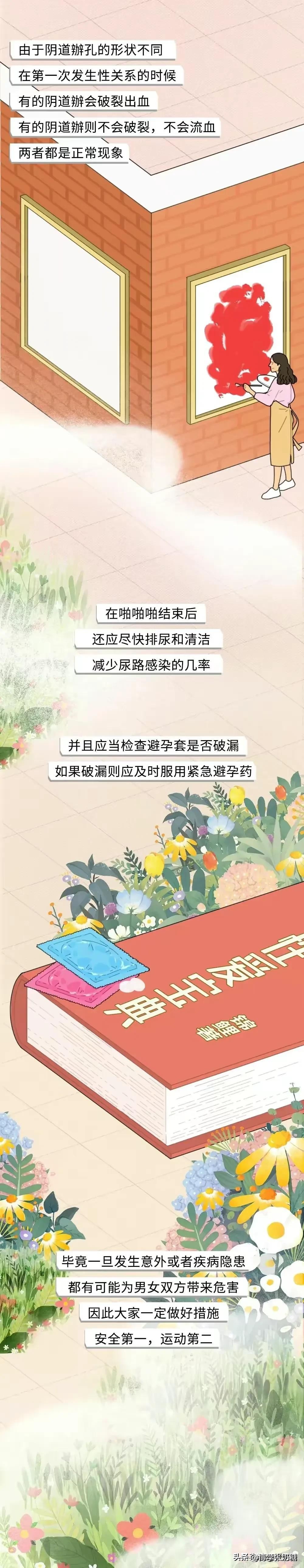 奇妙的女性生理构造，很多女孩自己都不知道！（漫画）