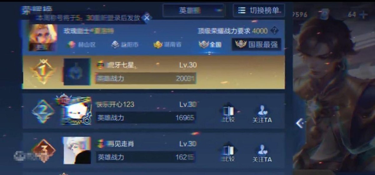 王者荣耀s26谁是巅峰第一,微凉s26巅峰赛还能定榜第一吗