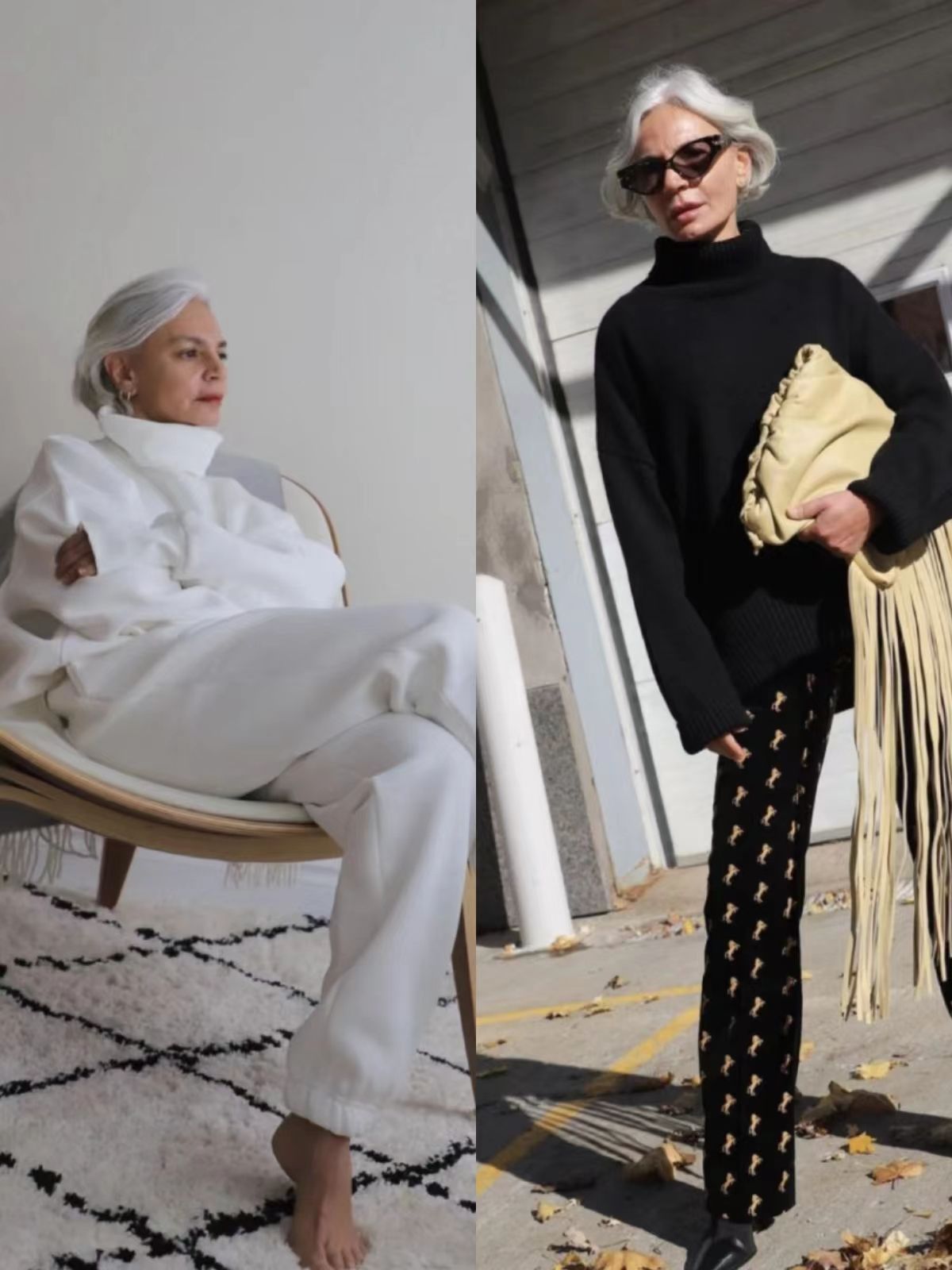 老年人加厚开衫毛衣外套时髦洋气 (老年人衣服女装60岁毛衣外套)