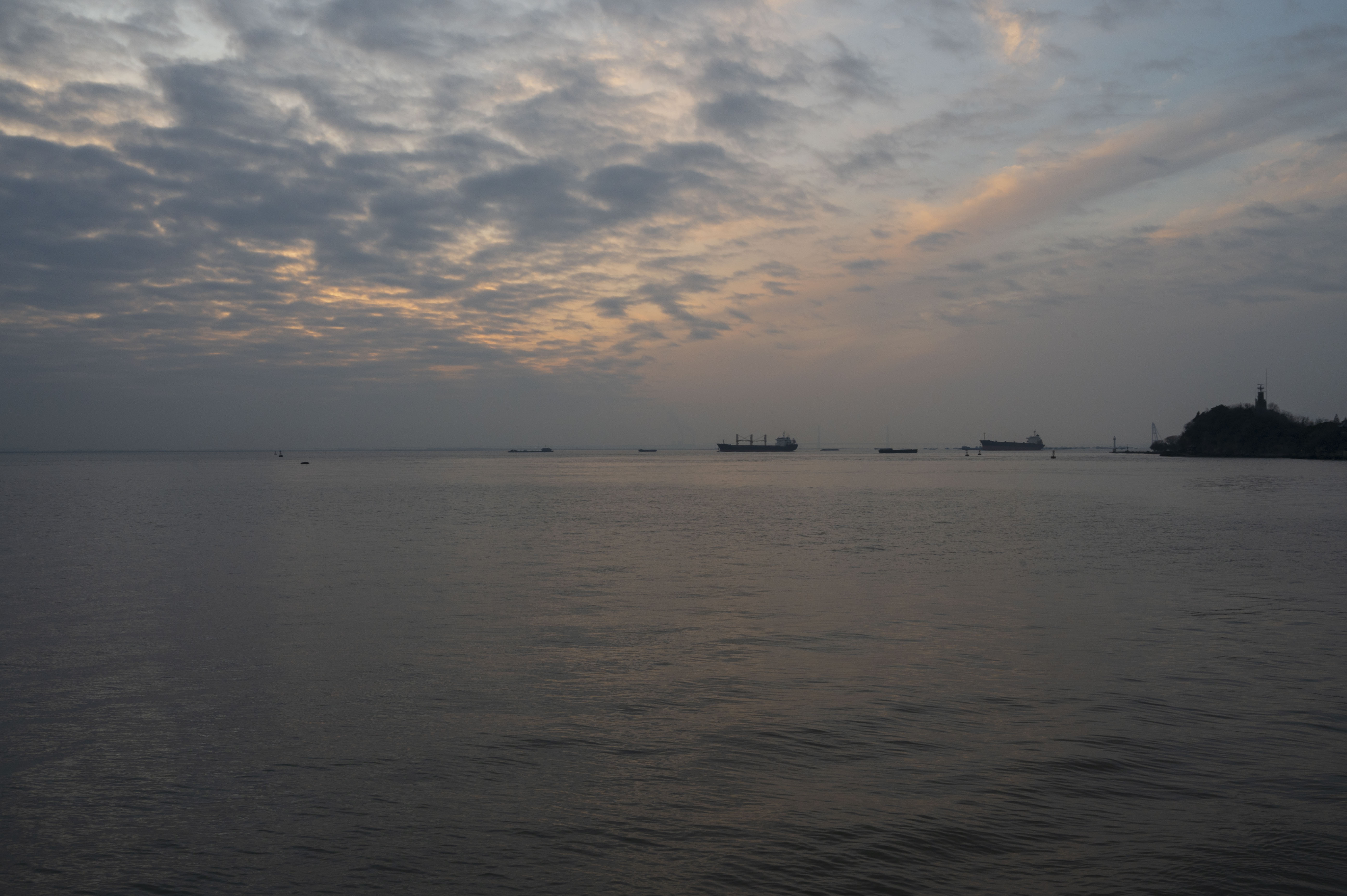 南通傍晚,南通夜景vs扬州夜景