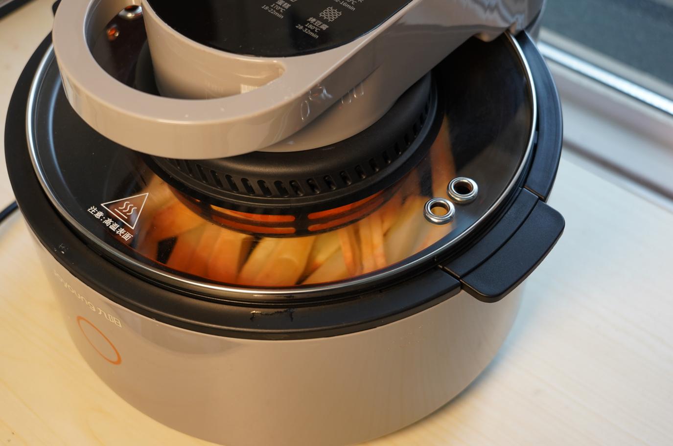 空气炸锅九阳的可视款怎么样,九阳空气炸锅方便实用