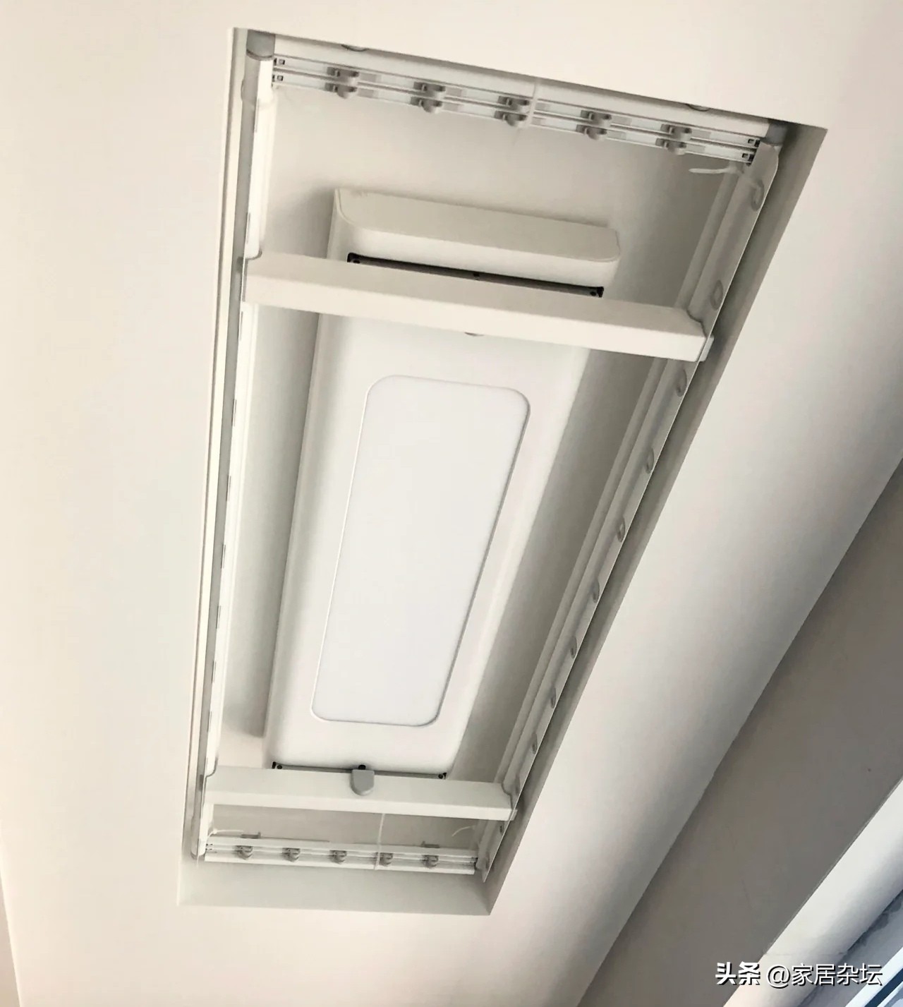 阳台吊顶多高装自动晾衣架比较好,阳台吊顶和自动晾衣架哪个先安装