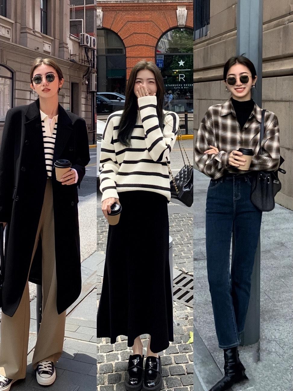 冬季韩系风时尚穿搭,秋冬韩系风穿搭示范
