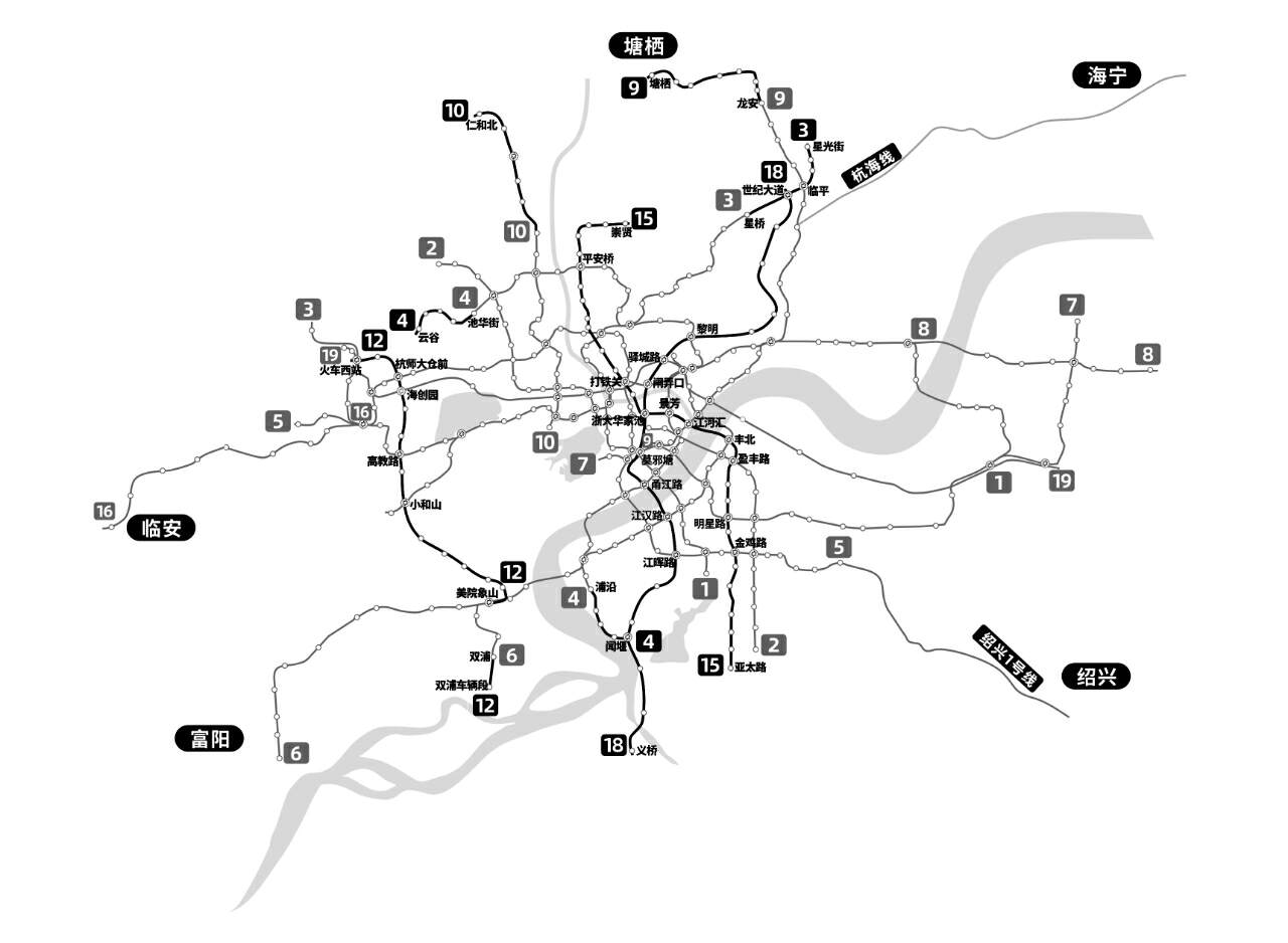 浙江省十四五重大铁路项目示意图,浙江第二批10个铁路项目