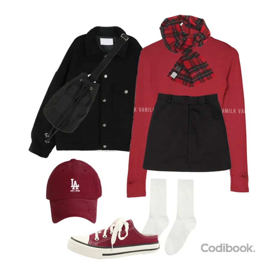 红色系穿搭过年成熟,红色系穿搭过年高级感