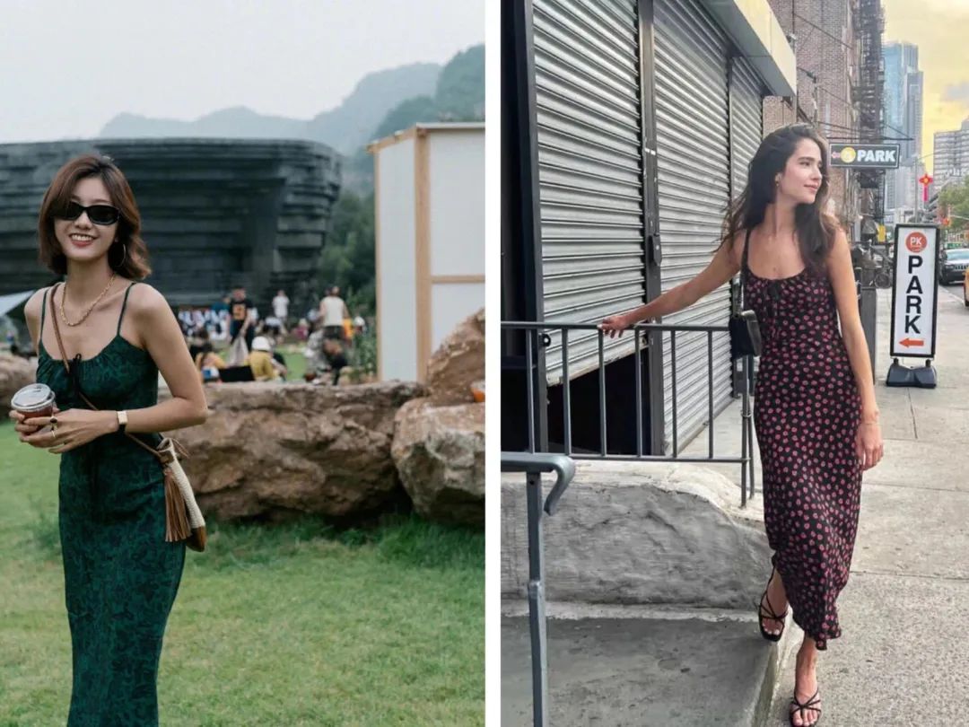 适合旅游穿的花裙子,夏天的花裙子美丽又治愈