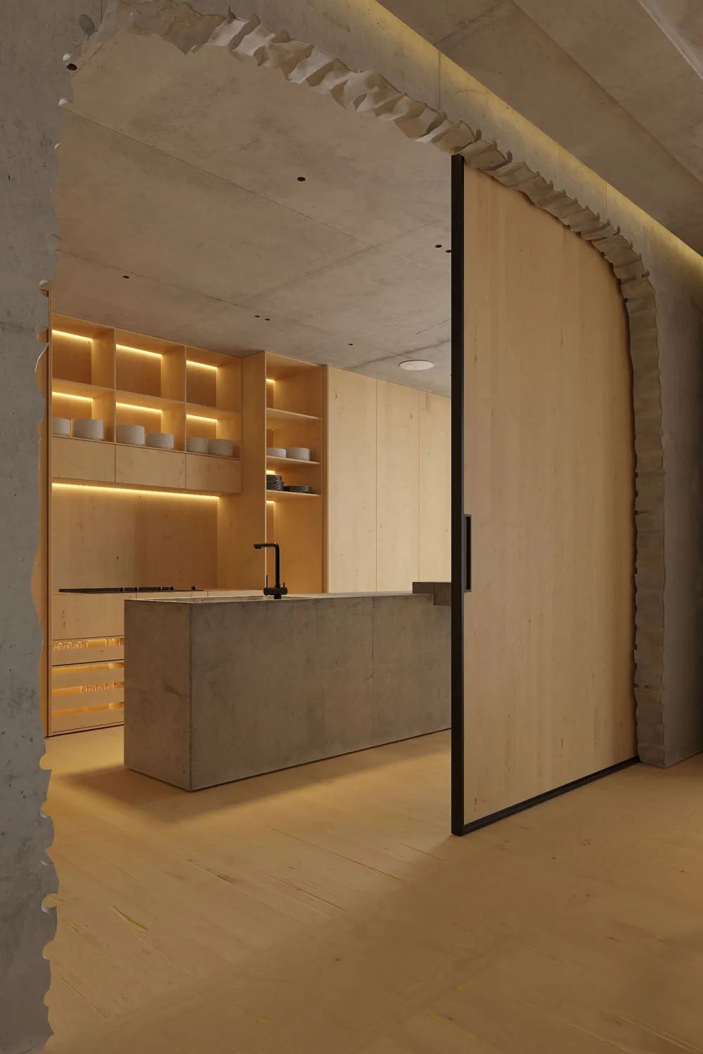 大平层设计，极简的新境界