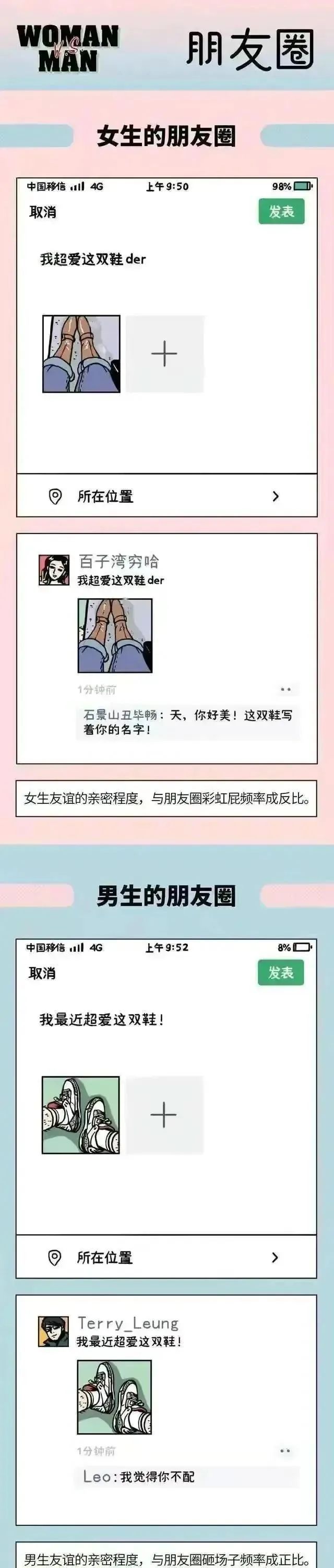 男女闺蜜之间有纯洁的友谊吗漫画,男朋友有一个女闺蜜漫画