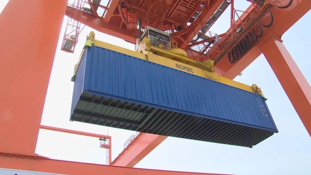 “黄金列车”助力南京外贸逆势增长