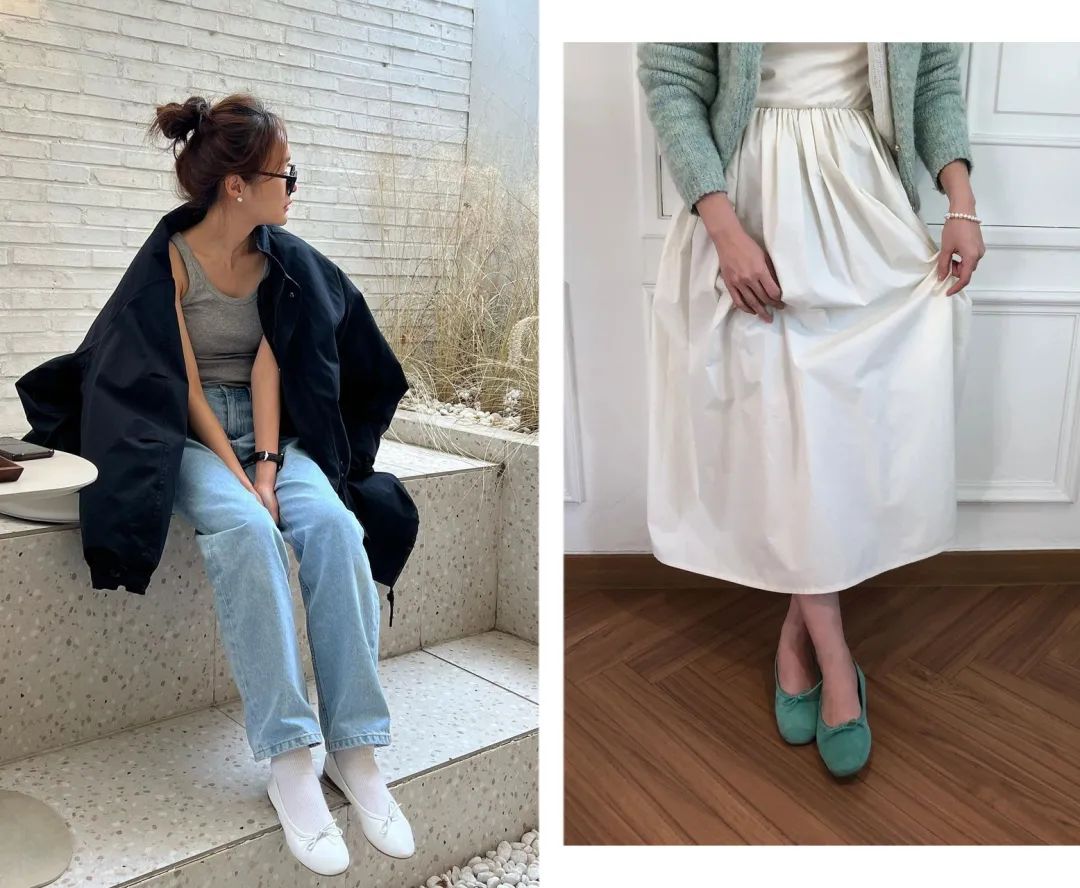 芭蕾风穿搭合集,芭蕾风冬季穿搭