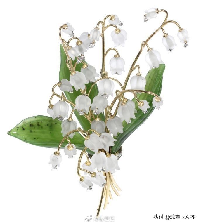 最火的网红元素，铃兰花开，幸福自来！35款珠宝打造你的铃兰花园