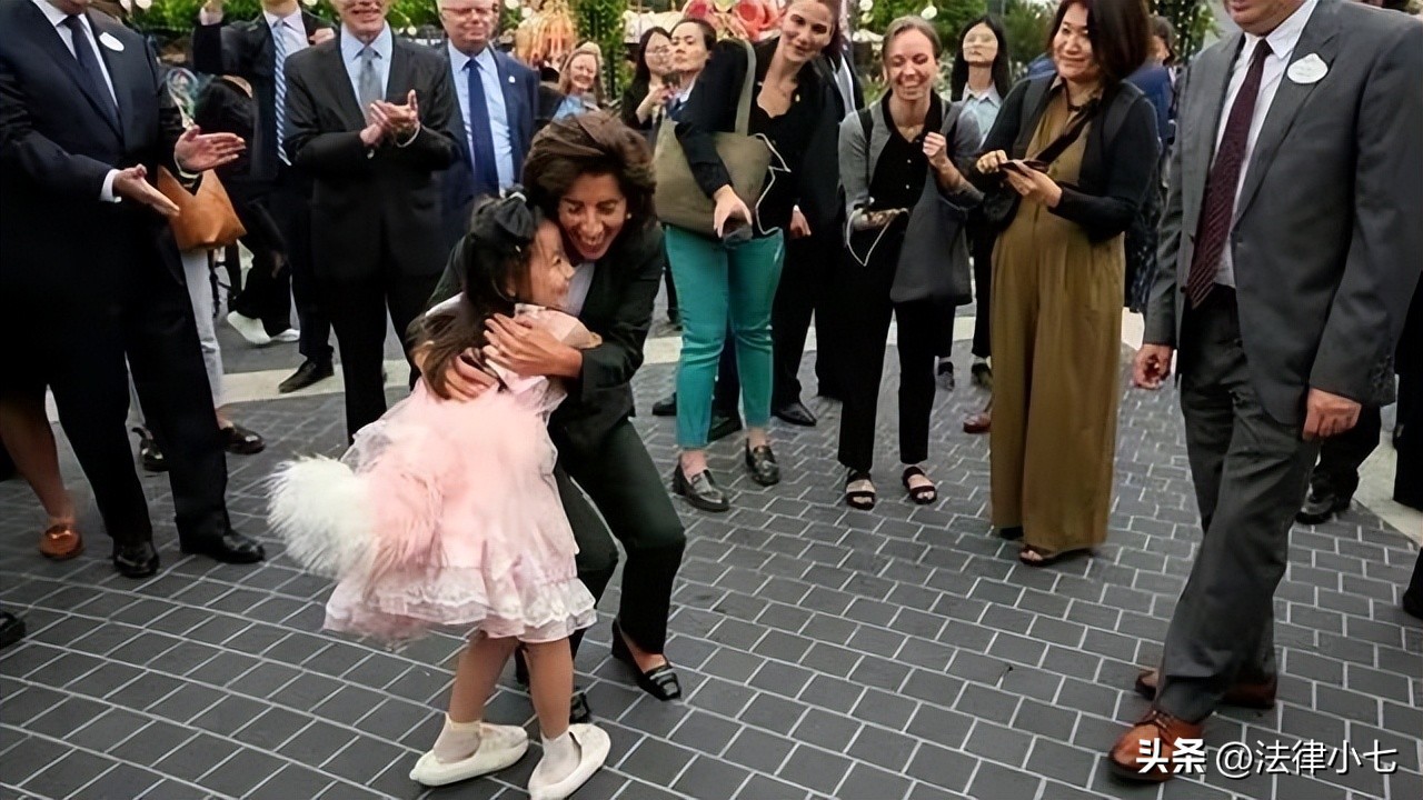 上海小姑娘对话美国商务部长,上海小女孩与美国商务部长对话