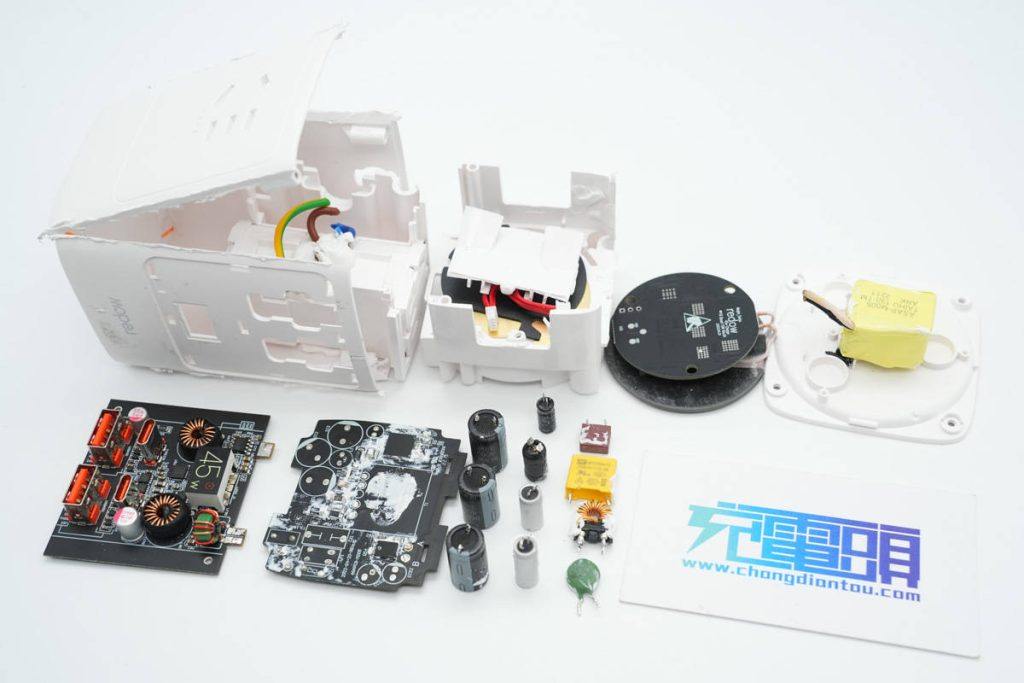 无线快充拆解,27w无线快充拆解步骤