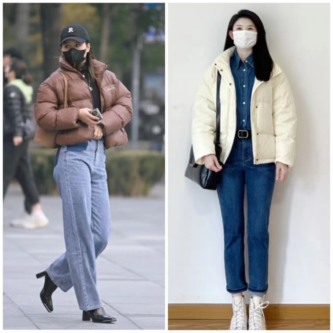 打工人羽绒服穿搭,精致打工人一周穿搭男冬天
