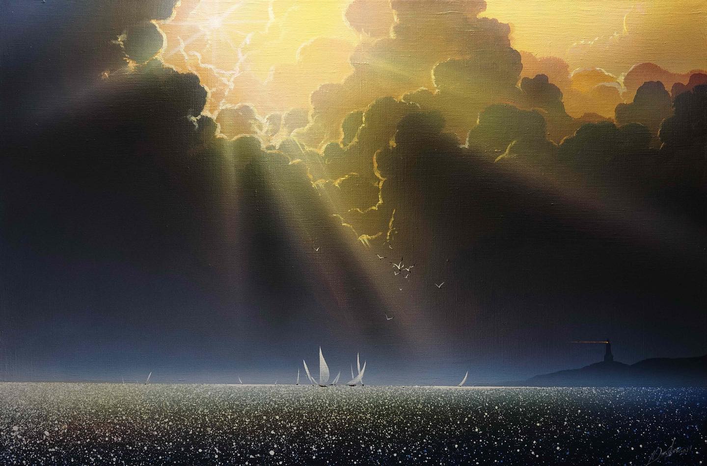 画家维克多风景画图片,维克多丙烯风景画颜料