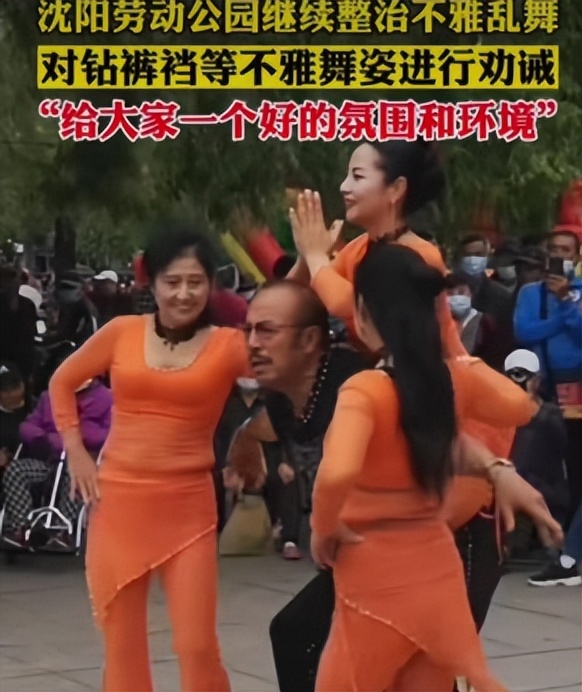 沈阳公园跳舞大爷大妈被整治,沈阳整治公园低俗网红