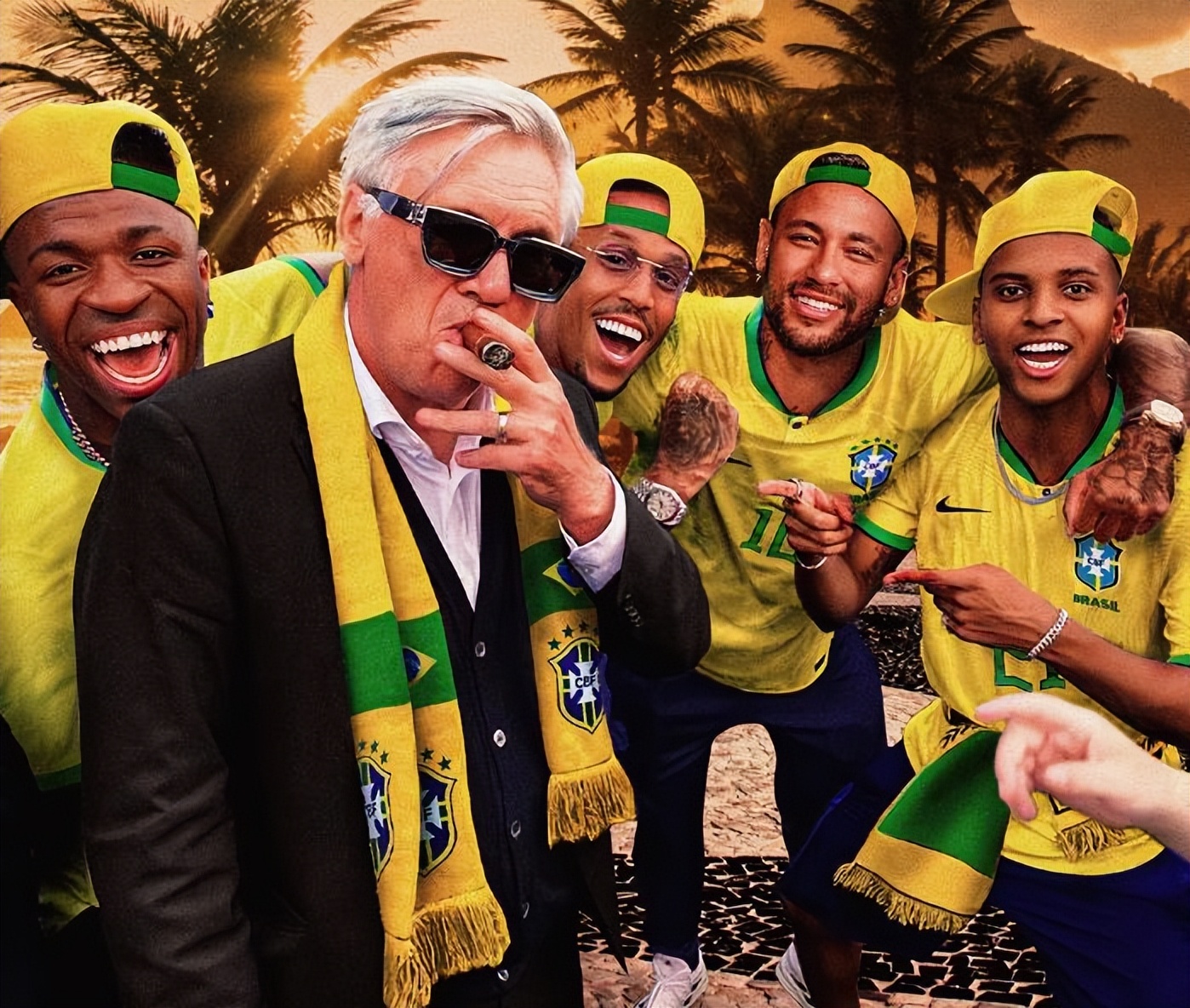 足坛悲喜一夜：国足连胜，德国巴西输球，C罗破纪录，哈兰德双响