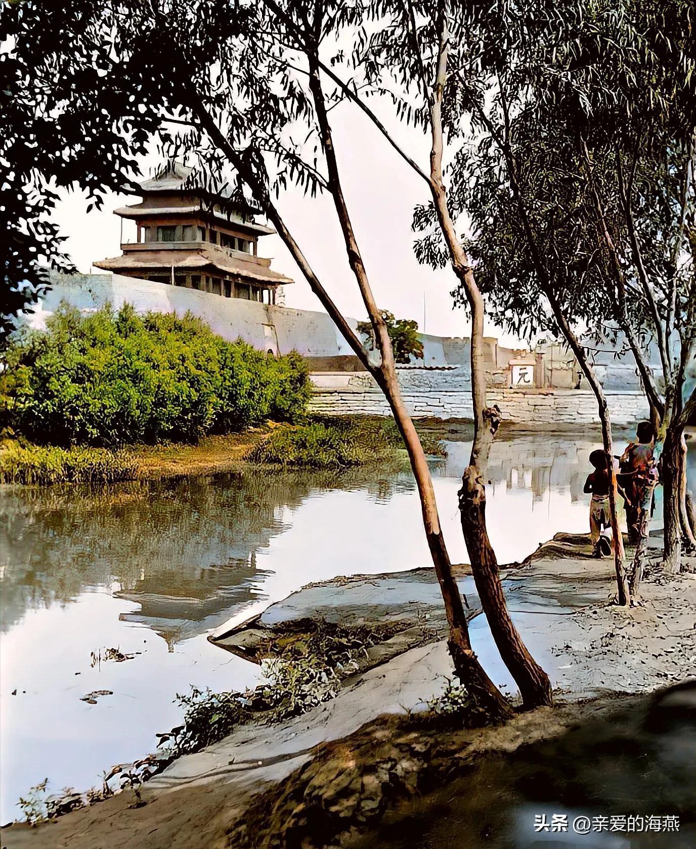 北京城墙100年前的视频,北京旧城墙老照片
