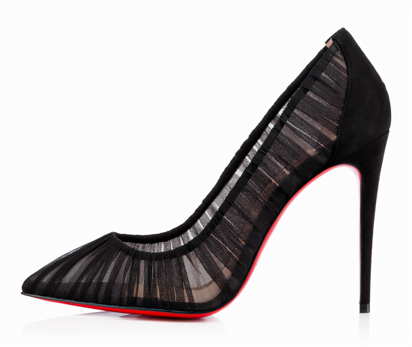 christian louboutin绒面高跟鞋 (christian louboutin芭蕾高跟鞋)