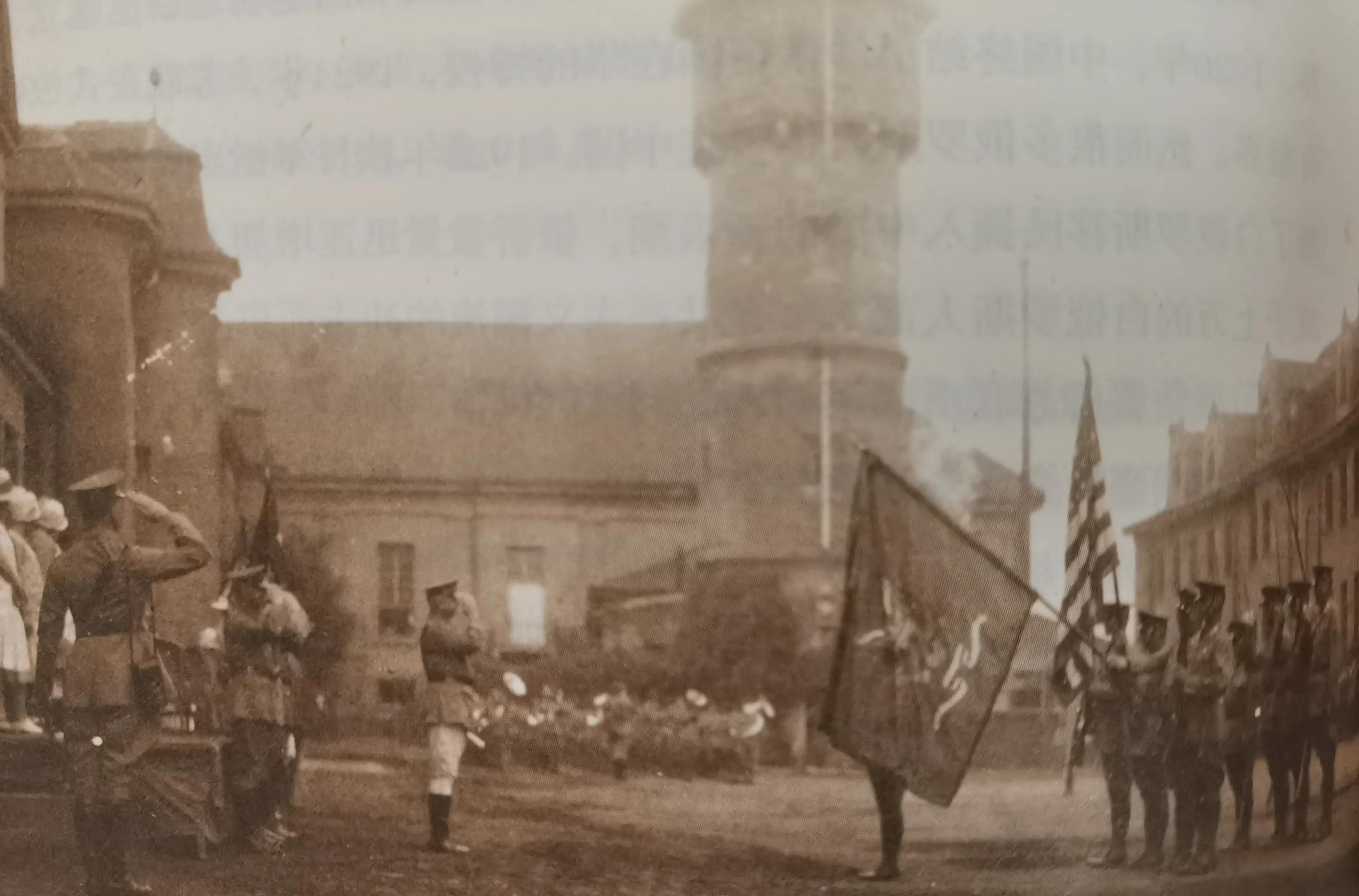 天津原意大利兵营,天津美国兵营老照片