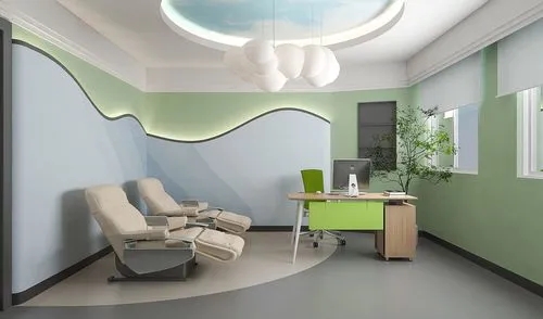 治疗空间,心理疗愈中心室内设计