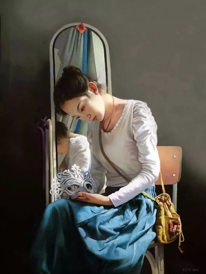 一个喜欢用上帝视角绘画女性人体美的画家，《心中的美好》舒展美