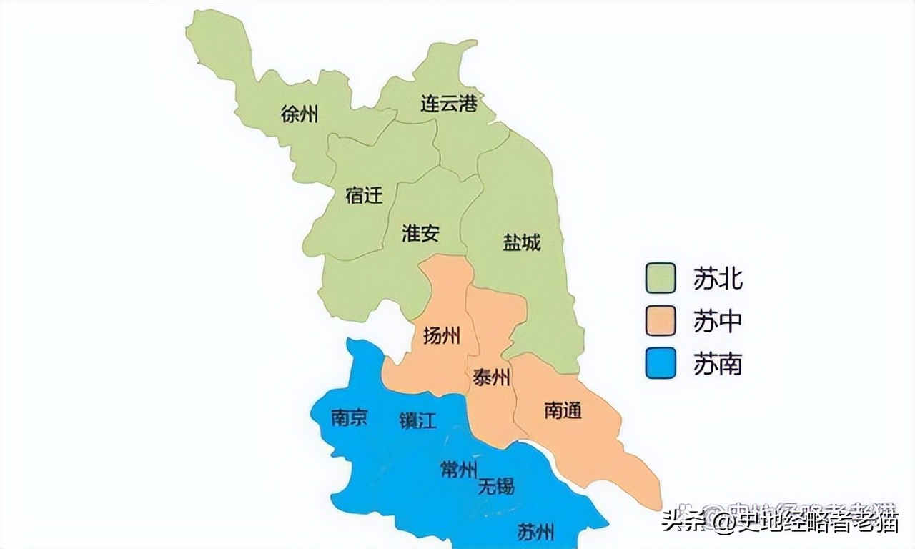 中国最发达的地区苏南,苏南被人们定义为发达地区