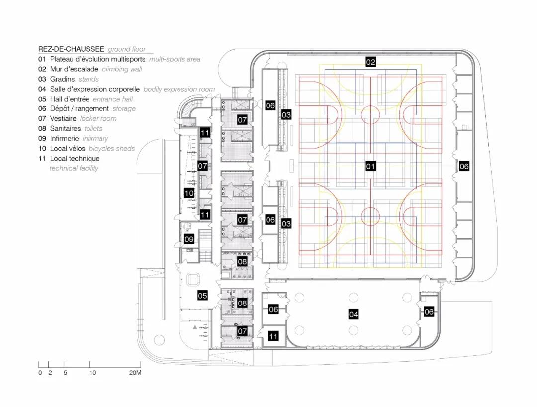 体育馆外观设计,简约体育馆装修多少钱一平
