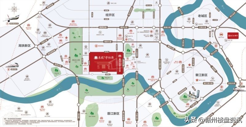 赣州东投学仕府位置,赣州东投学仕府交房时间