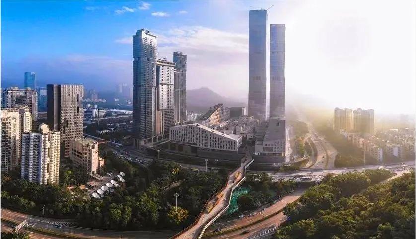 深业上城公寓,深业上城到笔架山的桥