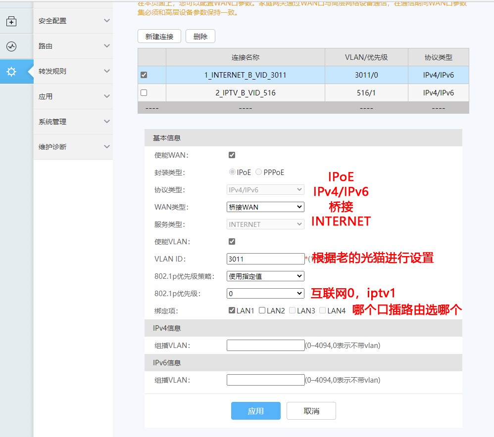 上海电信华为b610光猫配置,华为b610光猫怎么替换旧光猫