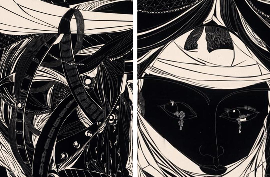 他坚持创作40年，刻出独一无二的黑白世界