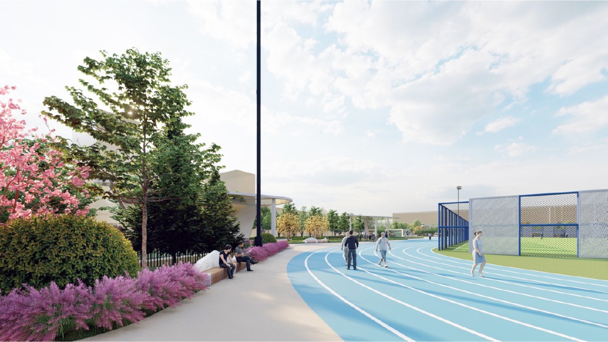 体育馆综合体,复兴桥体育综合体