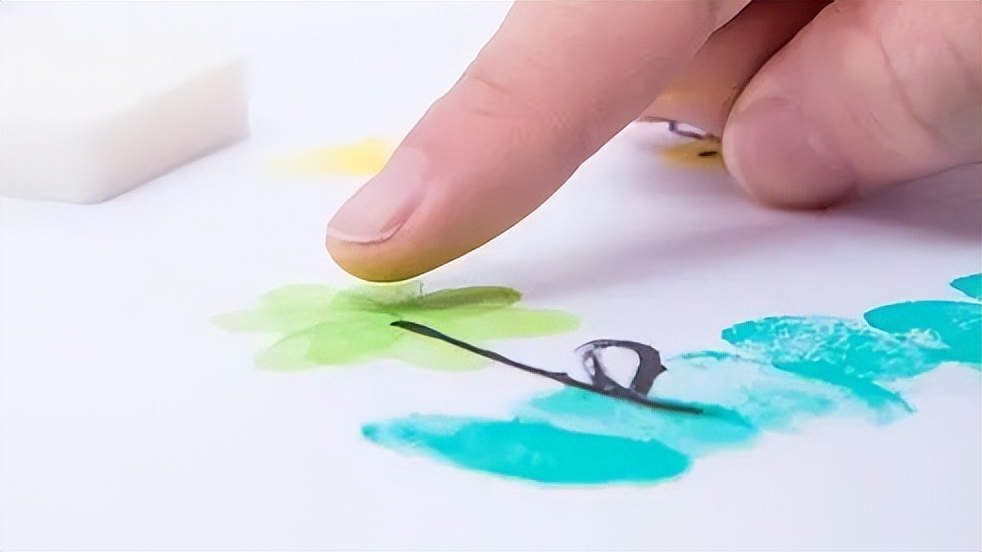 济南市美里湖中心幼儿园怎么样,幼儿园印象济南春天绘画