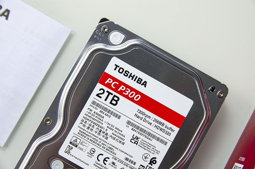 东芝p300系列3tb机械硬盘拆解,东芝p300机械硬盘