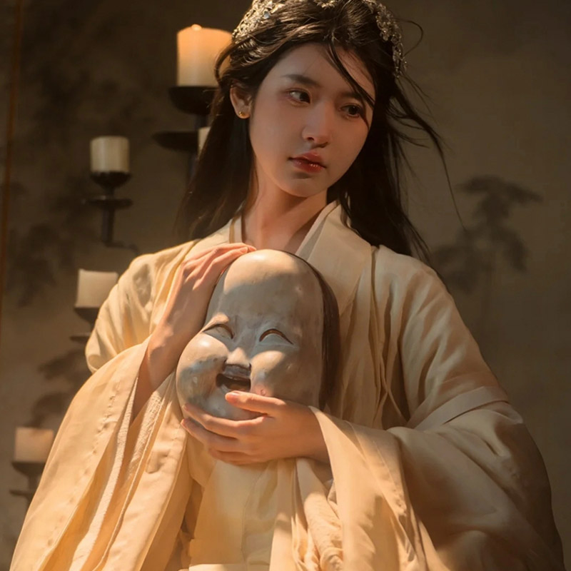 古风头像女唯美淡雅治愈笑容,古风头像女生仙气伤感