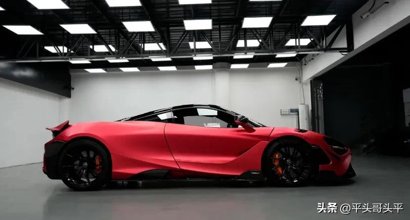 迈凯伦最强的一款跑车,红色跑车迈凯伦