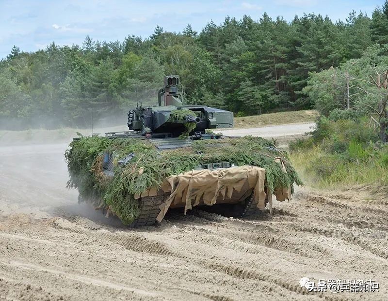 德国坦克升级,德国豹2a7v主战坦克