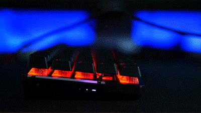 华硕rog夜魔机械键盘哪个轴好,rog魔导士键盘怎么按一下就有灯光