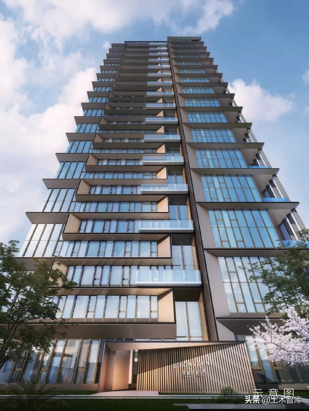 住宅铝板幕墙设计案例,铝板幕墙为什么豪宅这样设计