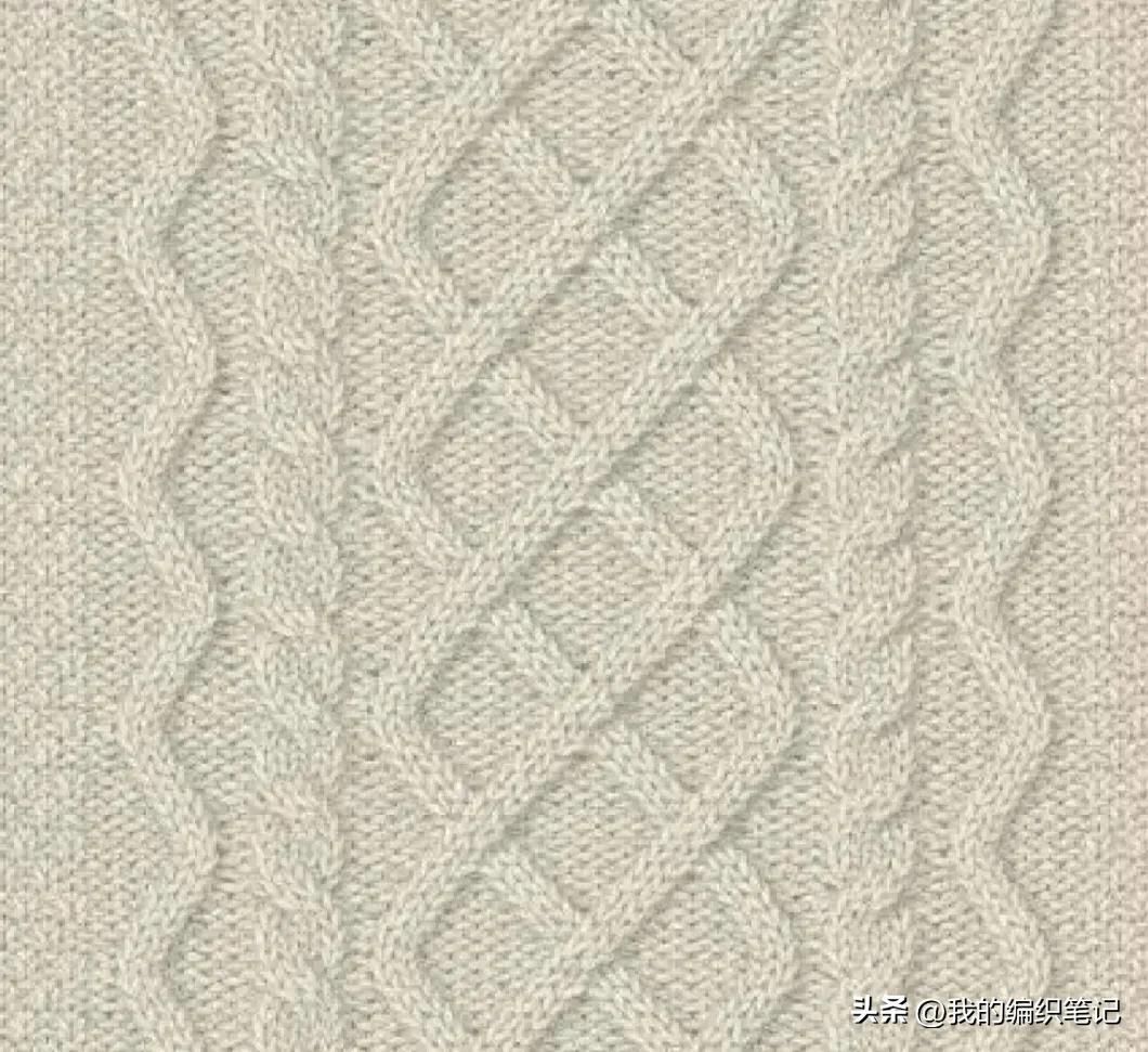 非常实用的棒针编织花样图解图片,编织棒针花样全教程