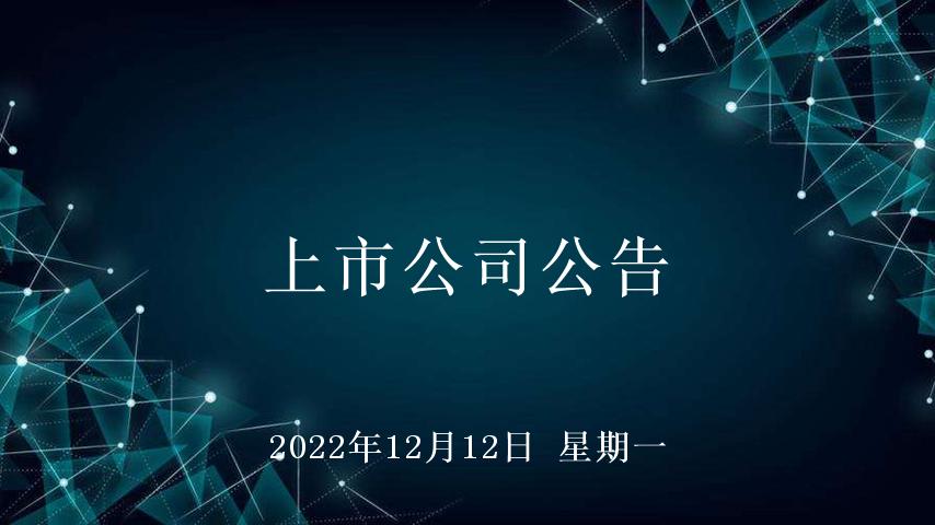 2021年12月15日上市公司公告汇总,2020年11月08日上市公司公告