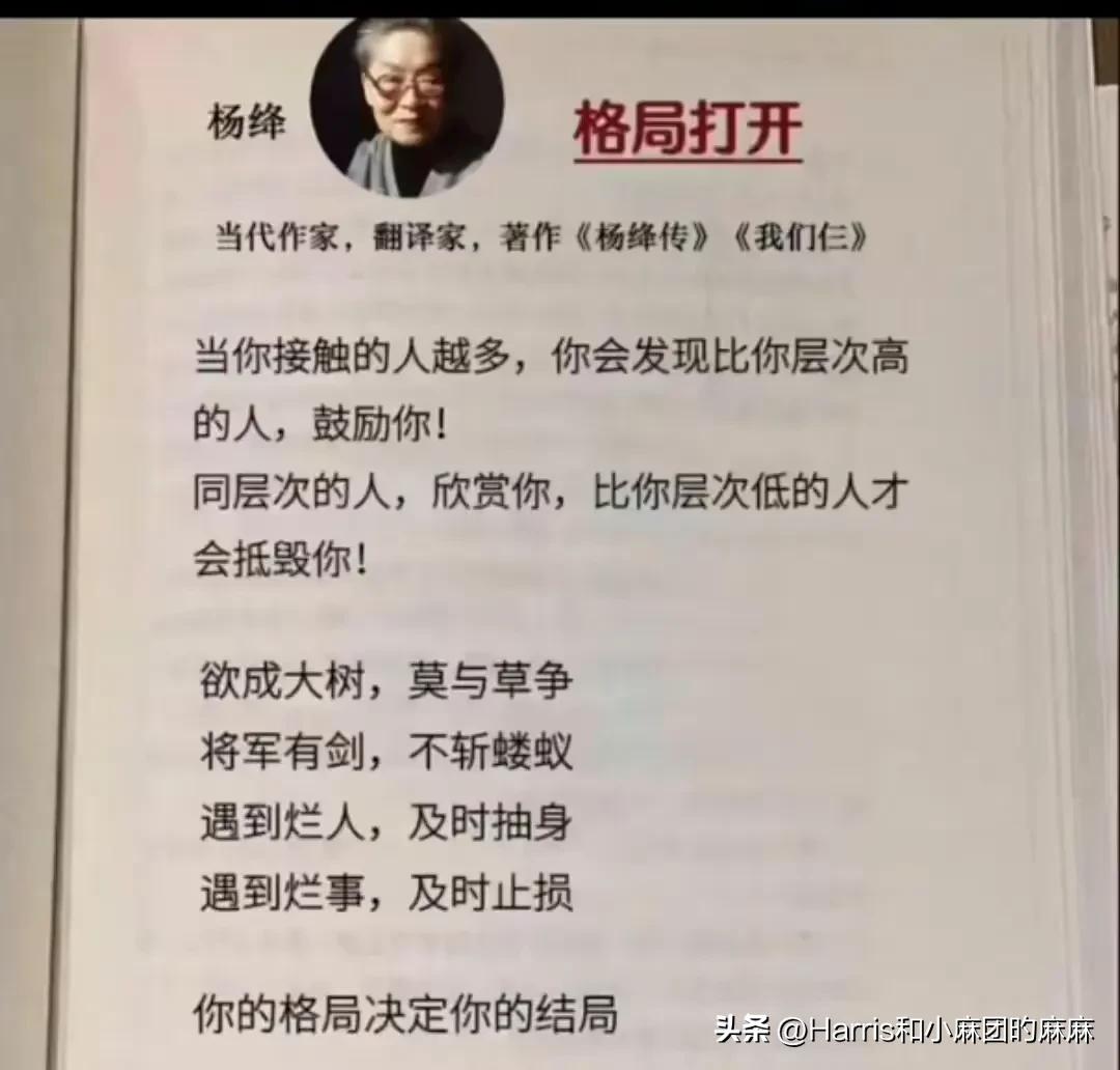 感悟杨绛先生说日子能过得去就好,杨绛先生人到中年最好的状态是