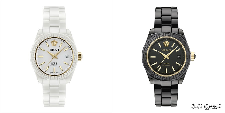 versace带钻石英手表,versaceonthefloor