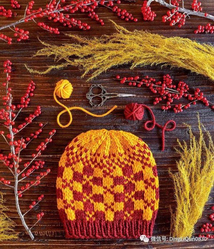 针织帽子花样大全视频,针织帽子创意
