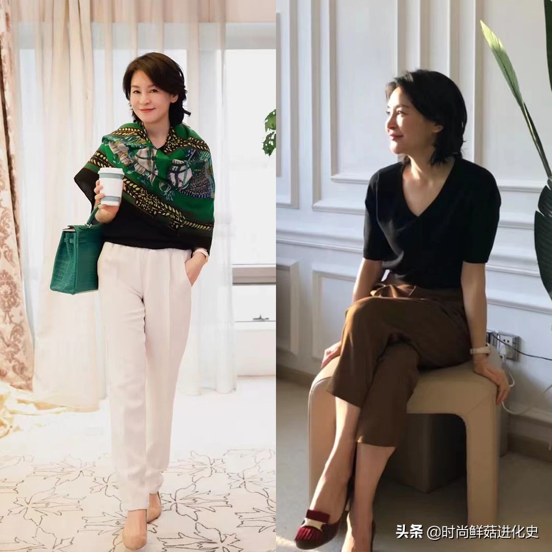 新款桑蚕丝夏季女裤,夏天穿灰色桑蚕丝裤