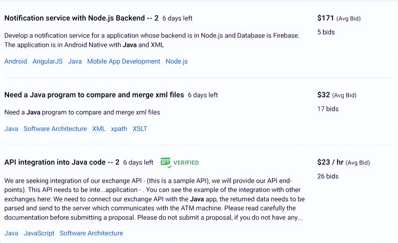 java程序员副业推荐一览表,java程序员兼职用什么框架