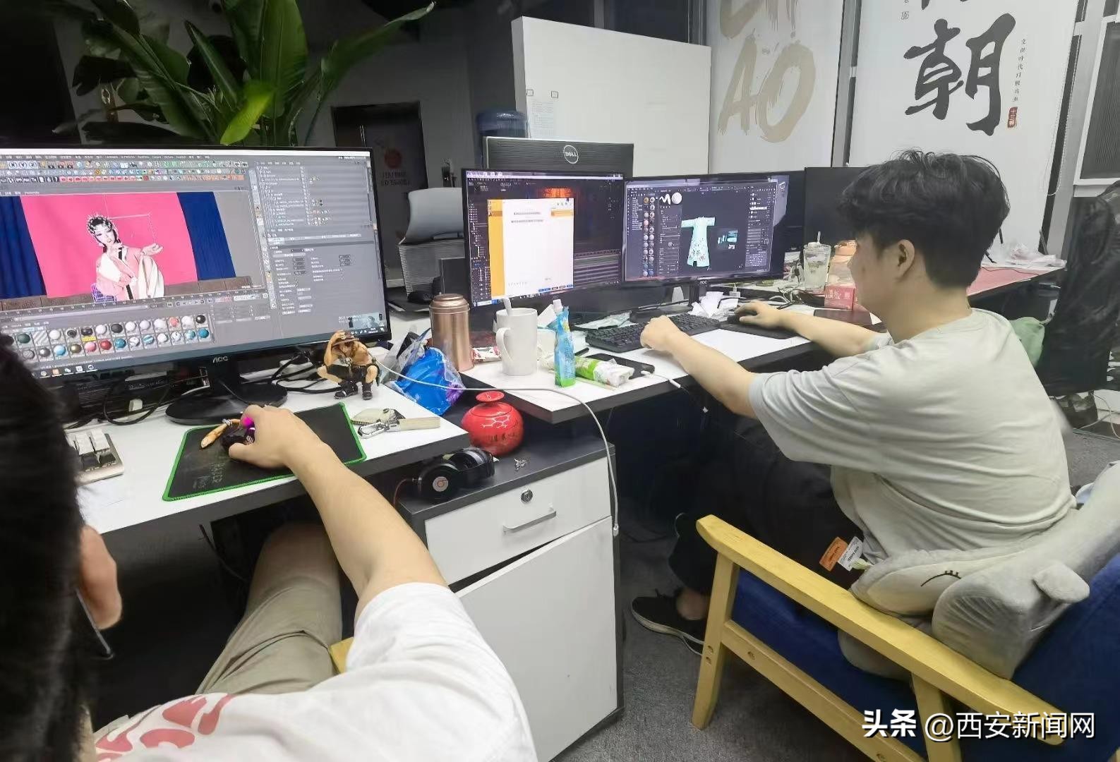 让西安气韵汇入“数字赛道”“虚拟人”为城市文化搭载“青春力量”