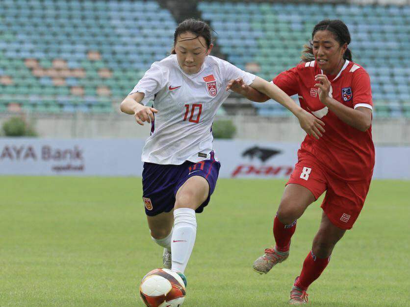中国u20女足2-0击败韩国u20女足,中国U20女足三连胜晋级